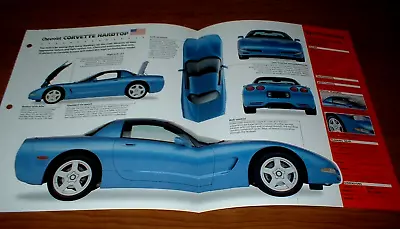 ★★1999 Corvette Hardtop Spec Sheet Brochure Poster Print Info 99 98 00 01 C5★★ • $12.99