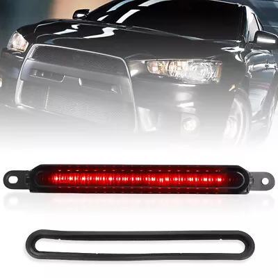 LED 3RD Brake Light Black Smoked Lens For Mitsubishi Lancer Saloon EVO X 08-2016 • $17.85