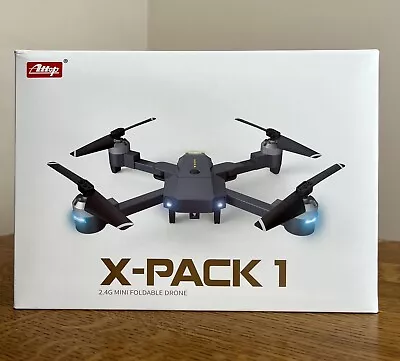 Attop X-Pack 1 - 2.4G Foldable Drone + Remote Control Extra Blades Batteries • $39.99