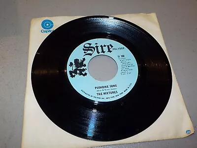 THE MIXTURES Vinyl 45 Large Font Record  Pushbike Song / Who Loves Ya  RE15902 • $5.99