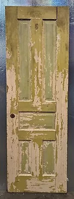 2 Avail 24 X77.5  Antique Vintage Victorian Pantry Wood Wooden Doors 5 Panels • $249.99