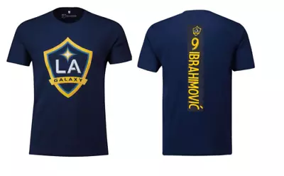 NEW LA Galaxy Mens T-Shirt MLS Fanatics Zlatan Ibrahimovic 9 T-Shirt - LARGE • $13.99