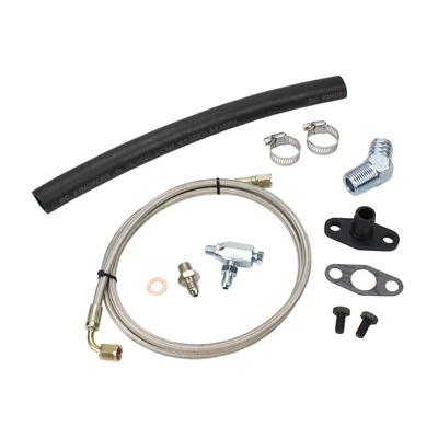 Turbo Oil Feed Return Line Kit For Toyota 2H HJ47 HJ60 HJ75 With Holset HE300 • $136.13