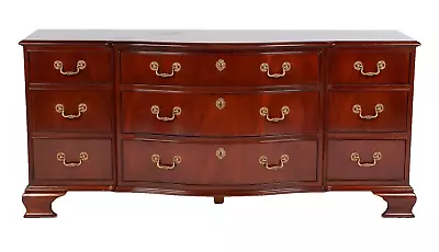 Baker Stately Home Collection Chippendale Mahogany Chest Dresser • $2499