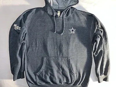 Dallas Cowboys Hoodie Jacket Miller Lite Adult Large  • $199.99