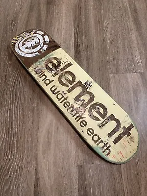 $90 • Buy Element Skateboards Deck Signed By Nyjah Bam Tosh Colt Cannon 