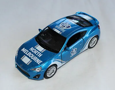 North Melbourne Kangaroos 2014 AFL Collectable Toyota 86 Coupe Model Car NO BOX • $9.95