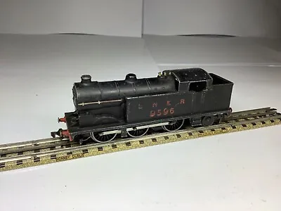 Hornby Dublo EDL7 3 Rail LNER Black 0-6-2 CL N2 Tank Loco 9596 Horseshoe Magnet • £89.99