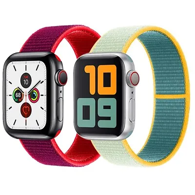 $5.20 • Buy For Apple Watch Band Strap IWatch Series 7 6 5 4 3 2 1 SE 38/40/41/42/44/45 Mm