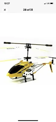 Syma RC Helicopter 3.5CH S107G Mini Aircraft Metal Remote Control GYRO Kids Gift • $23.95