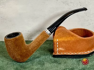 Rare Unsmoked Medico Vintage Pipe FELT LINED Bent Acorn - Mint Condition.  USA • $58.95