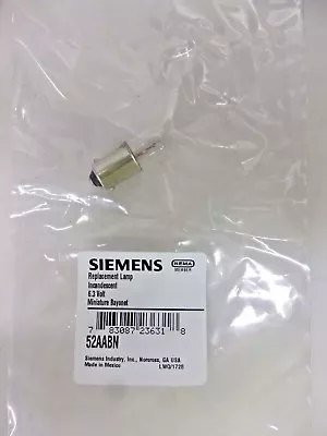 New!! Siemens T3 1/4 Miniature Incandescent Light Bulb 52aabn  • $2.99