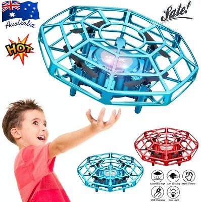$31.96 • Buy Mini Drone UFO Infrared Sensor Induction Aircraft Flying Toy For Kids Quadcopter