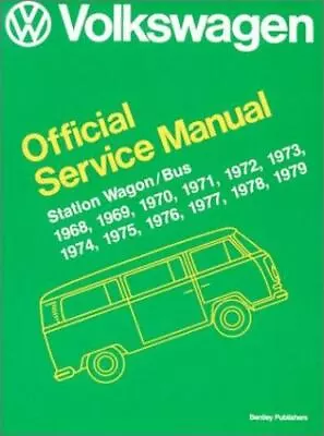 Volkswagen Station Wagon/Bus: Official Service Manual Type 2 1968 1969 1970.. • $44
