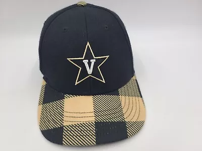 Vanderbilt University Commodores Plaid Top Of The World Snapback Hat Cap NCAA • $11.99