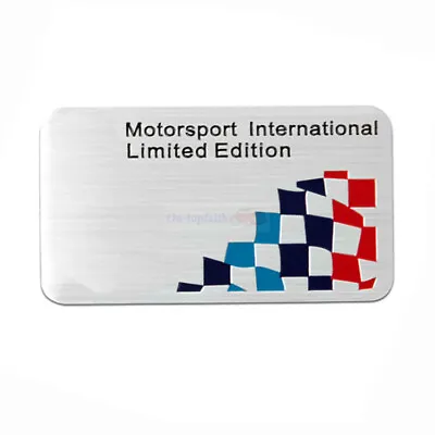 Cooper Mini Motorsport International Limited Edition Decal Emblem Badge Sticker • $7.98