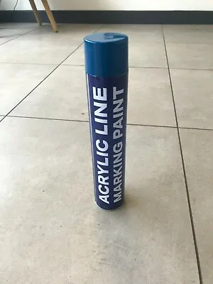 Aerosol Solutions  Line Marking Spray Paint Blue 750ml • £6