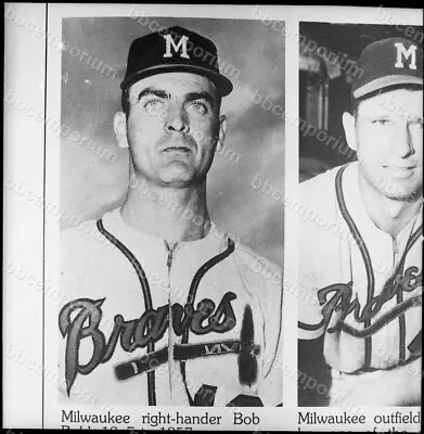 Bob Buhl Milwaukee Braves Medium Frame Negative - Jim Rowe Archive X69 • $10