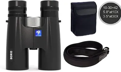 $18.99 • Buy NEW 10-30X42 HD Zoom Binoculars Outdoor Travel Compact Folding Telescope Sports