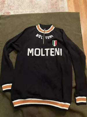 MOLTENI Wool Long Sleeve Cycling Jersey Track Never Worn L/XL • $68