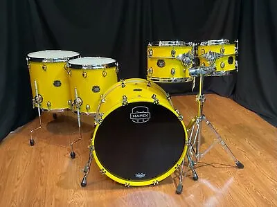 Mapex Saturn Evolution Workhorse 5pc Shell Pack No Snare Tuscan Yellow SE628XMPM • $2999