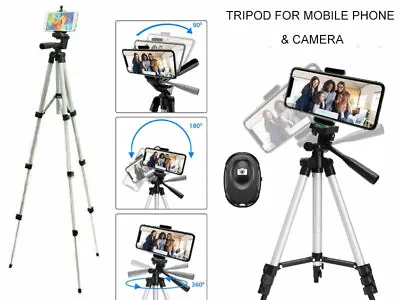$5.50 • Buy Adjustable Camera Tripod Mount Stand Holder For IPhone 13 Pro SE Max Samsung S22