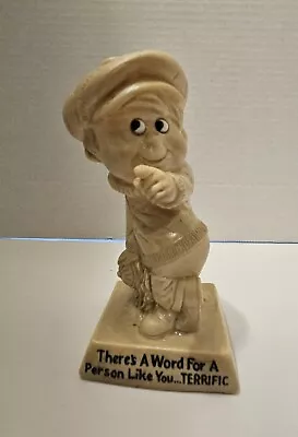 Vintage R & W Berries Co's.Figurine 1970  THERE'S A WORD FOR A PERSON LIKE YOU  • $14.99