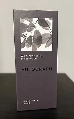 Men’s Marks & Spencer Autograph Wild Bergamot 100ml EDP / Fragrance New • £24