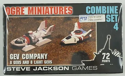 Ogre Miniatures Combine Set 4 GEV Company Steve Jackson Games 10-2104 • $99.99