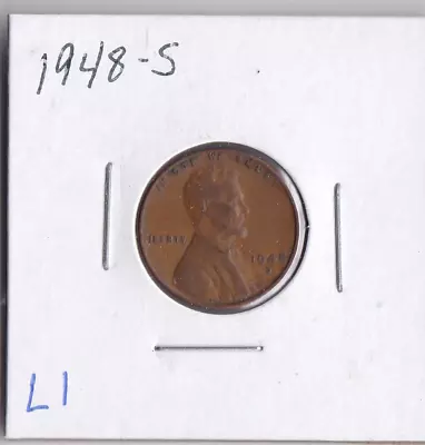 1948-S Lincoln Cent L1 • $0.99