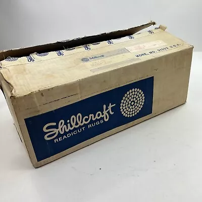 Vintage Shillcraft Latch Hook Rug Kit Unused House Scene Trees 30x56 Inches • $199.99
