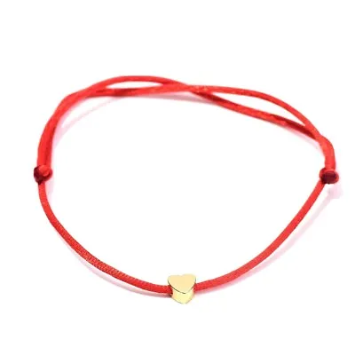 Heart For Mom And Baby Handmade Kabbalah Red String Adjustable Bracelet • £5.59