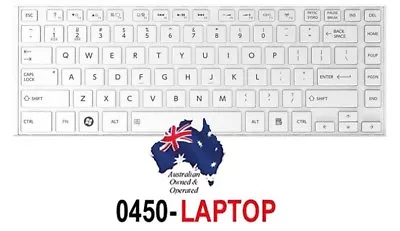 Keyboard For Toshiba Satellite L840/007 PSKF8A-007001 Laptop Notebook WHITE • $49.99