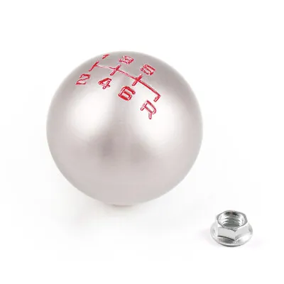 Aluminum 6 Speed Ball Shape Shift Gear Knob For Civic FD2 FN2 EP3 TYPE R DC2 DC5 • $22.16