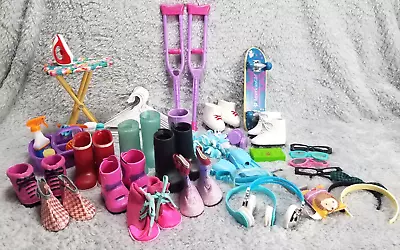 LARGE LOT Of Our Generation/American Girl/My Life Doll ACCESSORIES=51 Pieces • $35