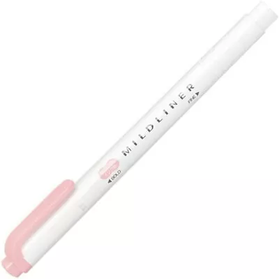 Zebra Mildliner Marker Pen : Mild Baby Pink • $2.95