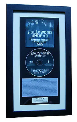 HOLLYWOOD UNDEAD American Tragedy CLASSIC CD Album QUALITY FRAMED+EXPRESS SHIP • £44.95