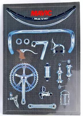 Mavic 1980 Catalog SSC OR10 Rims Hubs Brakes BBs 800 Derailleurs Bar Stems Tools • $74.25