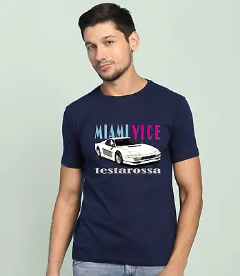 Fan Miami Vice Illustration Fine Art Car Design Quality Unisex T.shirt • £17.49