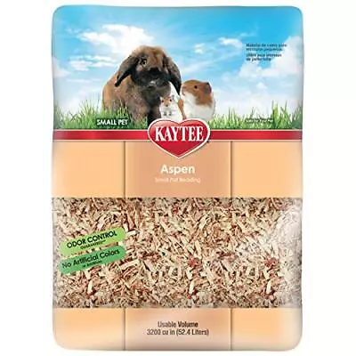 Kaytee Small Animal Hardwood Aspen Bedding For Pet Guinea Pigs 54.2 LiterBrown • $25.43