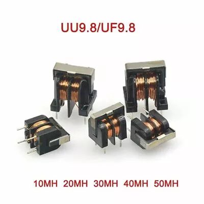 UU9.8 / UF9.8 Common Mode Inductor Filter 10/20/30/40/50MH Inductance Chokes • $5.40