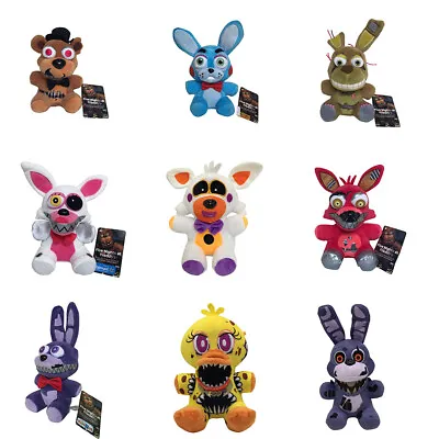FNAF Five Nights At Freddy's Sanshee Plushie Toy Plush Bear/Foxy Xmas Kids Gift • $14.99