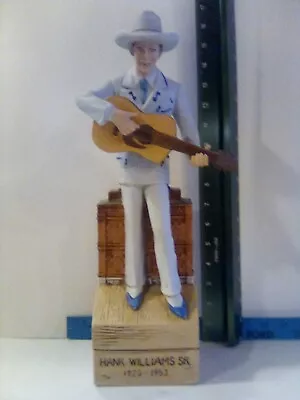 McCormick Whiskey Hank Williams Decanter Music Box Base (Empty) In Orig. Box  • $200