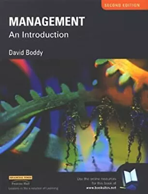 Management : An Introduction Paperback David Boddy • £5.66