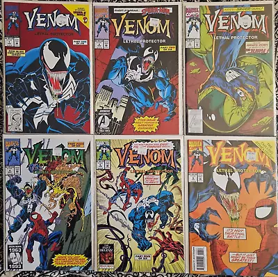 VENOM LETHAL PROTECTOR #1-6 (1993) MARVEL Limited Series MINT BAGGED & BOARDED • $100