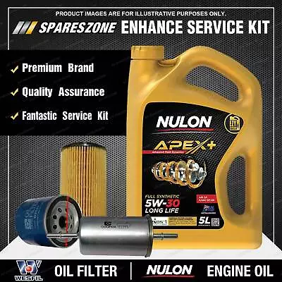 $117.98 • Buy Wesfil Oil Air Fuel Filter + 5W30 Engine Oil Service Kit For Mazda 3 BL 2.5L