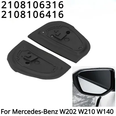 1Pair Left+Right Exterior Mirror Rubber Gasket For Mercedes-Benz W202 W210 W140. • $18.98