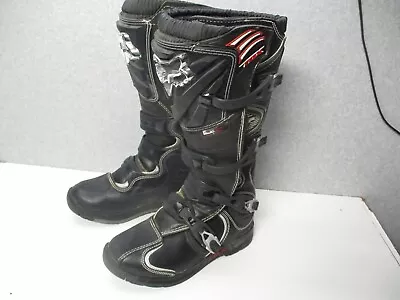 Fox Racing Comp 5 MX ATV Motocross Motorcycle Boots Mens Size 8 • $89.99