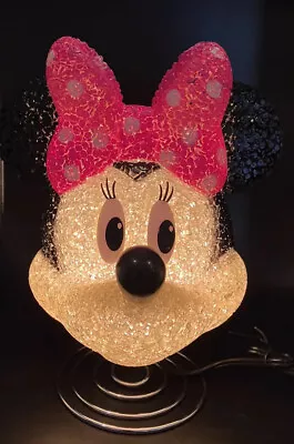 Minnie Mouse Eva Lamp Night Light Disney Minnie Mouse Lamp Tested And Working • $15.99