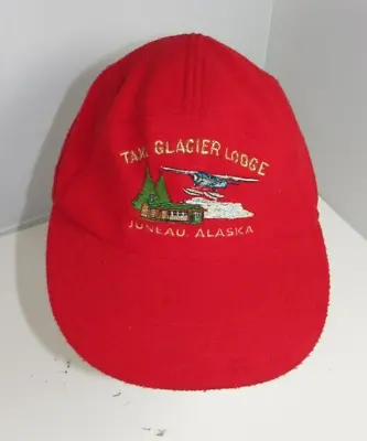 VTG 5 Panel Fleece Taku Glacier Lodge - Juneau Alaska Hat Adjustable OSFA • $14.90